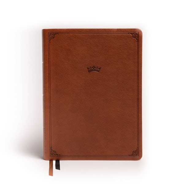 Cover image for NASB Tony Evans Study Bible, Brown Leathertouch, Indexed, isbn: 9781087782874