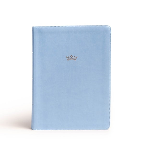 Cover image for NASB Tony Evans Study Bible, Powder Blue Leathertouch, Indexed, isbn: 9781087782898