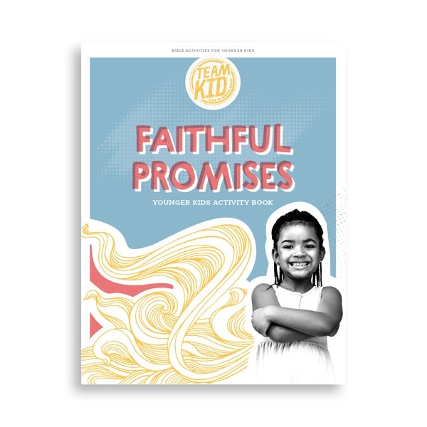 Cover image for Teamkid: Faithful Promises - Younger Kids Activity Book, isbn: 9781087783857