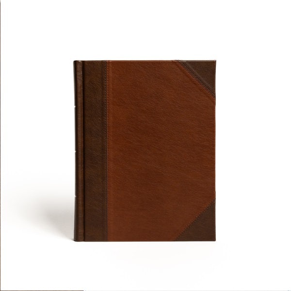Cover image for CSB Notetaking Bible, Large Print Edition, Brown/Tan Leathertouch Over Board, isbn: 9781087785509