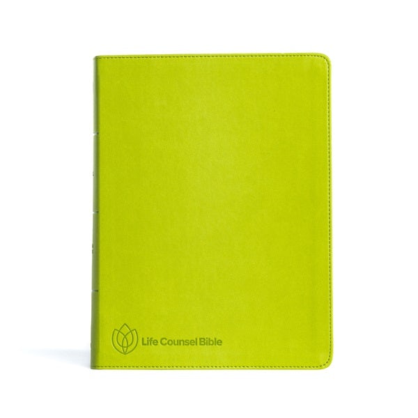 Cover image for CSB Life Counsel Bible, Apple Green Leathertouch, isbn: 9781087785615