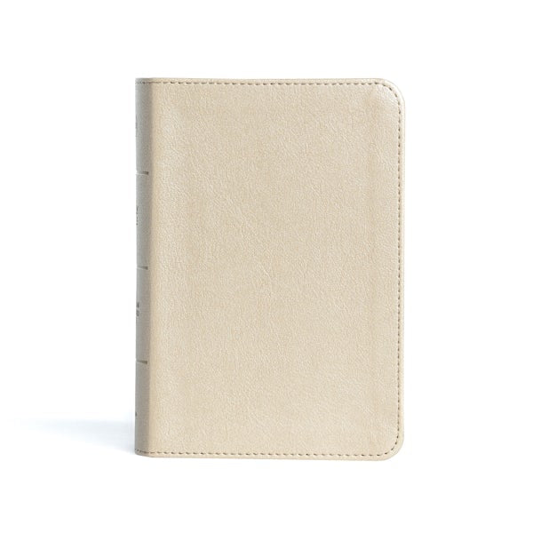 Cover image for CSB Large Print Compact Reference Bible, Gold Leathertouch, isbn: 9781087785691