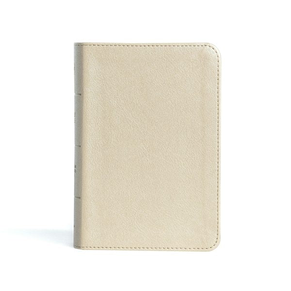 Cover image for CSB Large Print Compact Reference Bible, Gold Leathertouch, isbn: 9781087785691