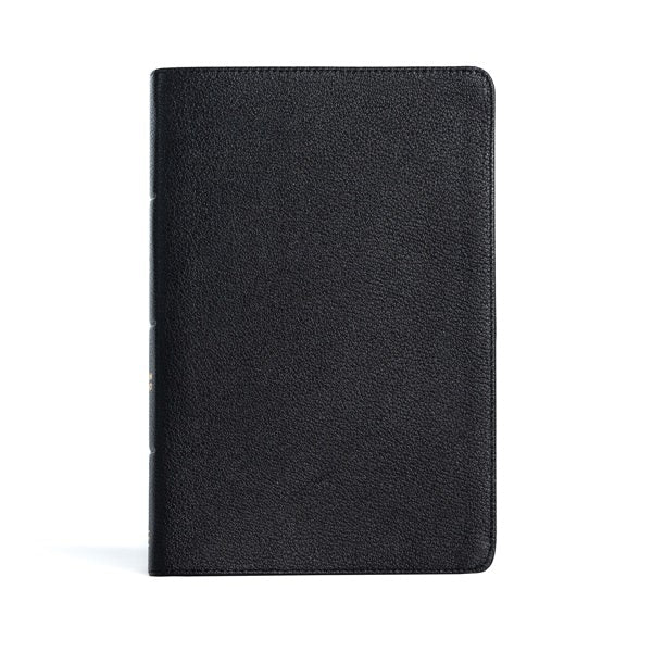 Cover image for CSB Giant Print Reference Bible, Black Genuine Leather, isbn: 9781087785707