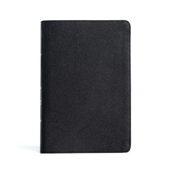 Cover image for CSB Giant Print Reference Bible, Black Genuine Leather, Indexed, isbn: 9781087785714