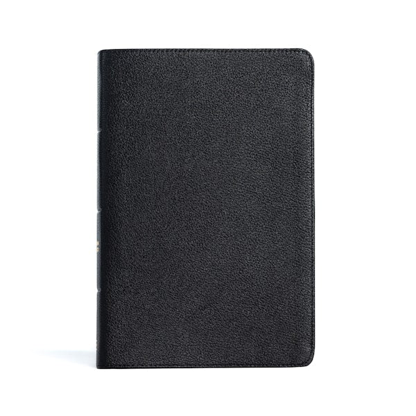 Cover image for CSB Giant Print Reference Bible, Black Genuine Leather, Indexed, isbn: 9781087785714