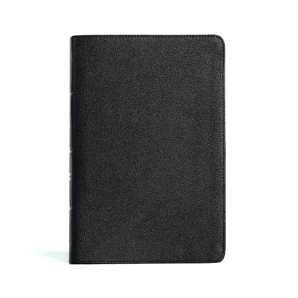Cover image for CSB Giant Print Reference Bible, Black Genuine Leather, Indexed, isbn: 9781087785714