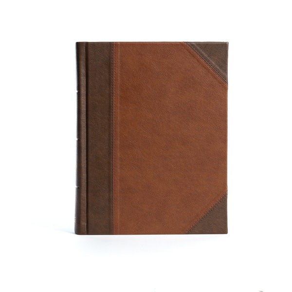 Cover image for KJV Notetaking Bible, Large Print Edition, Brown/Tan Leathertouch Over Board, isbn: 9781087785806