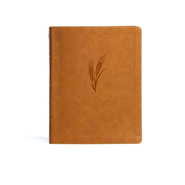 Cover image for KJV Notetaking Bible, Large Print Edition, Camel Leathertouch, isbn: 9781087785813