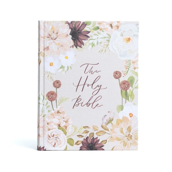 Cover image for KJV Notetaking Bible, Large Print Hosanna Revival Edition, Blush Cloth Over Board, isbn: 9781087785820