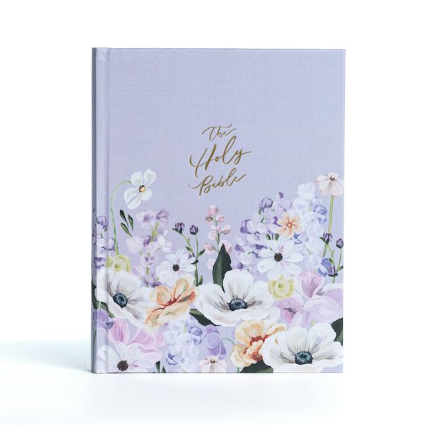 Cover image for KJV Notetaking Bible, Large Print Hosanna Revival Edition, Lavender/Peach Cloth Over Board, isbn: 9781087785837