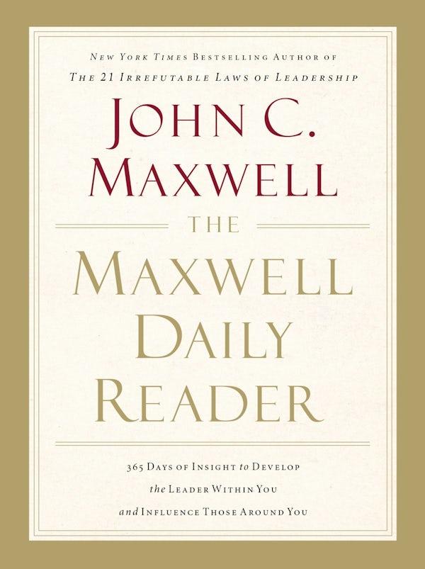 Cover image for The Maxwell Daily Reader, isbn: 9781400203390