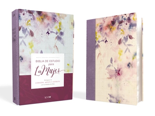 Cover image for Biblia de Estudio Para La Mujer Nvi, Leathersoft/Tela Lila, isbn: 9781400210596
