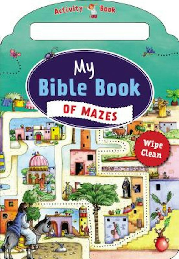 Cover image for My Bible Book of Mazes, isbn: 9781400212613