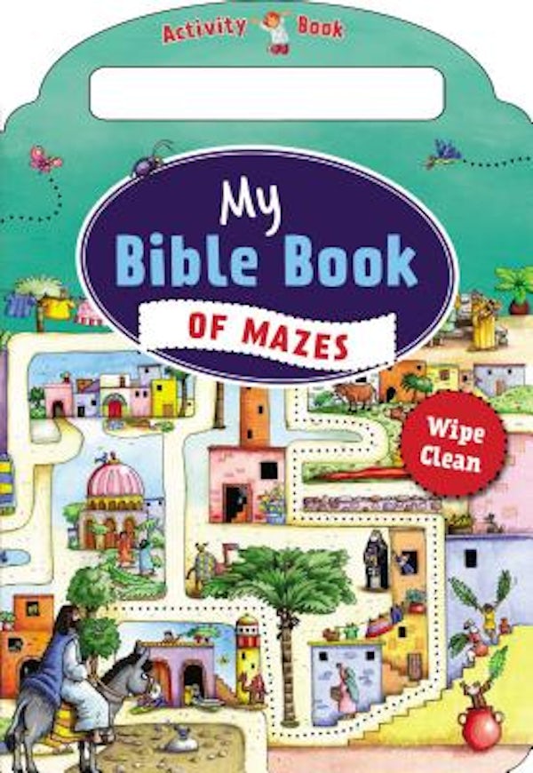 Cover image for My Bible Book of Mazes, isbn: 9781400212613