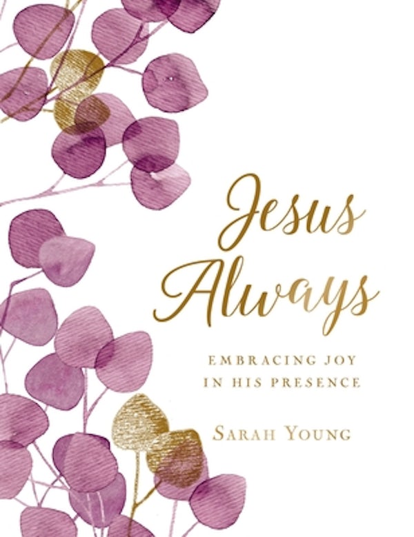 Cover image for Jesus Always, Large Text Cloth Botanical Cover, with Full Scriptures, isbn: 9781400214778