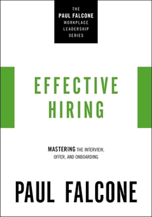 Cover image for Effective Hiring, isbn: 9781400230037