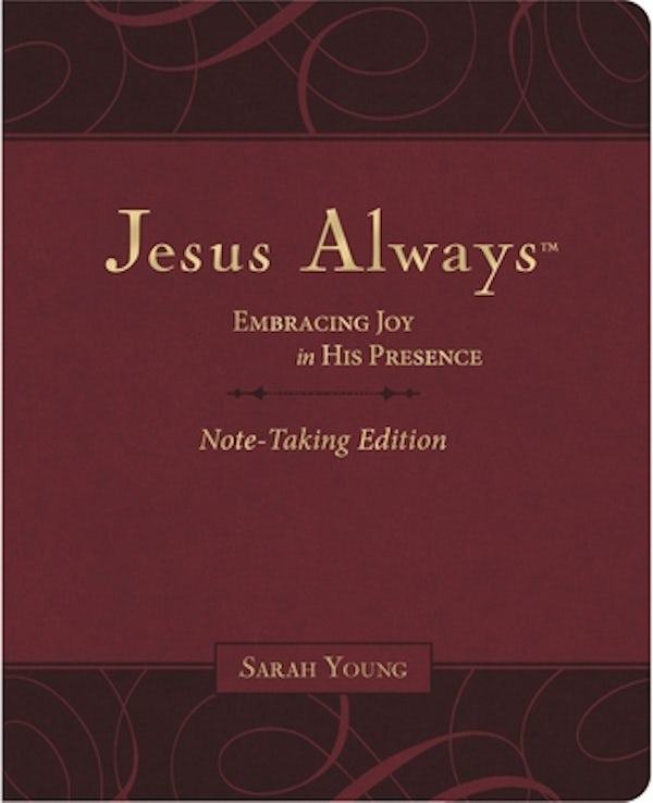Cover image for Jesus Always Note-Taking Edition, Leathersoft, Burgundy, with Full Scriptures, isbn: 9781400233175