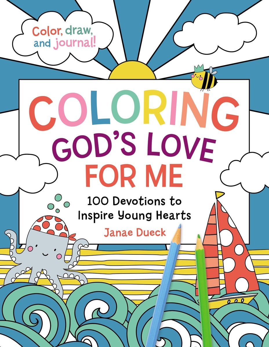 Cover image for Coloring God's Love for Me, isbn: 9781400236343