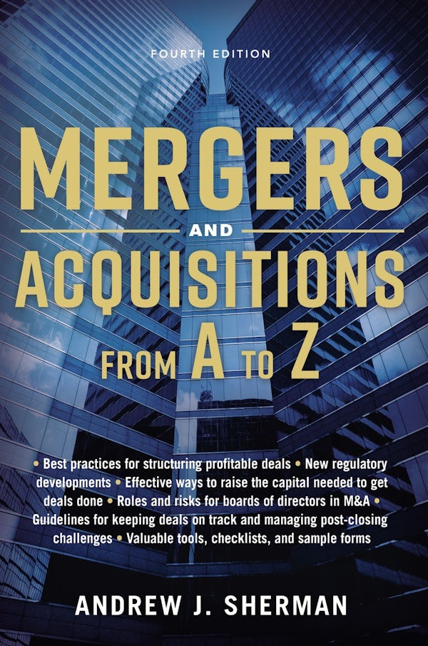 Cover image for Mergers and Acquisitions from A to Z, isbn: 9781400242467