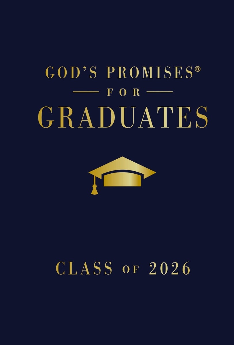 Cover image for God's Promises for Graduates: Class of 2026 - Navy NKJV, isbn: 9781400255344