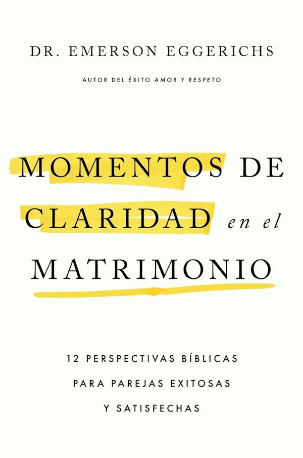 Cover image for Momentos de Claridad En El Matrimonio, isbn: 9781400259403