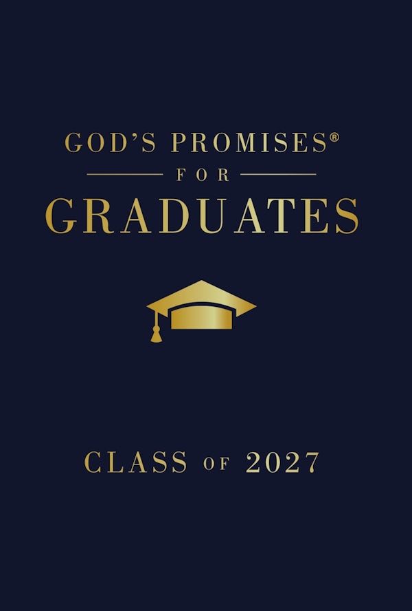 Cover image for God's Promises for Graduates: Class of 2027 - Navy NKJV, isbn: 9781400259694
