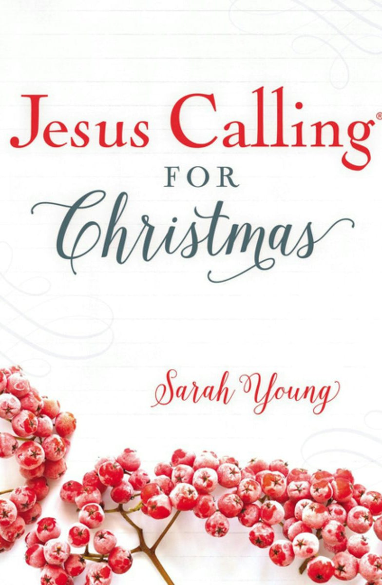 Cover image for Jesus Calling for Christmas, Padded Hardcover, with Full Scriptures, isbn: 9781400309184