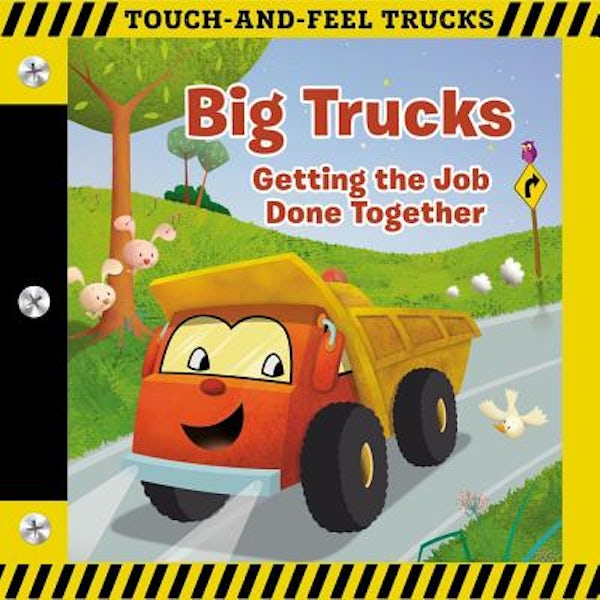Cover image for Big Trucks: A Touch-And-Feel Book, isbn: 9781400310586