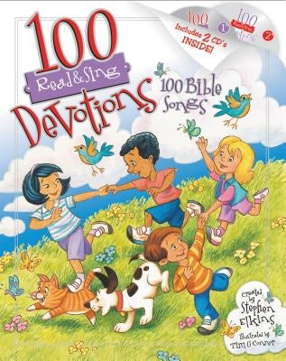 Cover image for 100 Read & Sing Devotions, 100 Bible Songs, isbn: 9781400317165