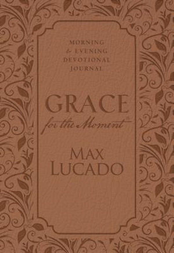 Cover image for Grace for the Moment: Morning and Evening Devotional Journal, Hardcover, isbn: 9781400322824