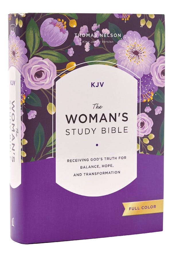 Cover image for Kjv, the Woman's Study Bible, Hardcover, Red Letter, Full-Color Edition, Comfort Print, isbn: 9781400332366