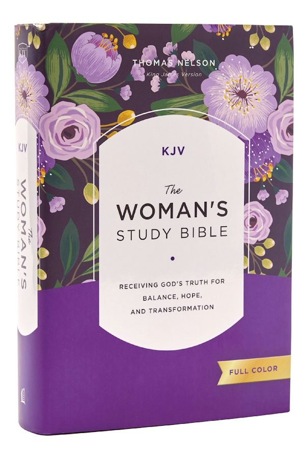 Cover image for Kjv, the Woman's Study Bible, Hardcover, Red Letter, Full-Color Edition, Comfort Print, isbn: 9781400332366