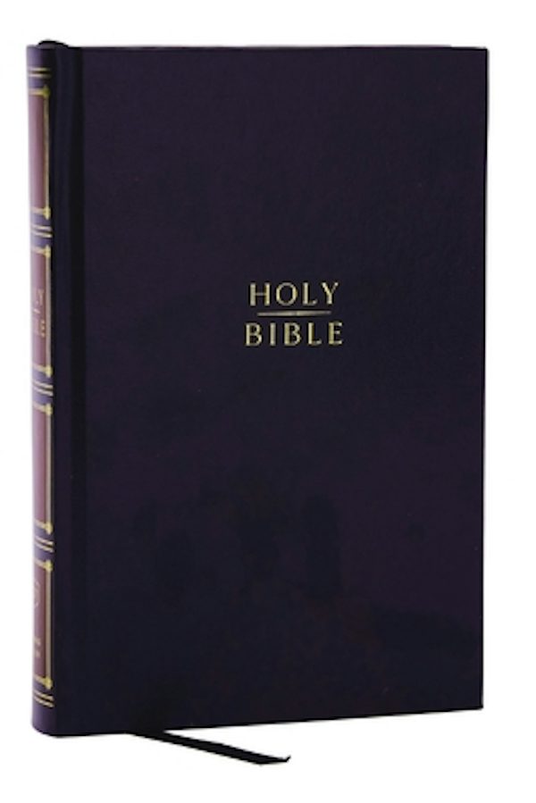 Cover image for KJV Holy Bible: Compact Bible with 43,000 Center-Column Cross References, Black Hardcover, Red Letter, Comfort Print: King James Version, isbn: 9781400333110