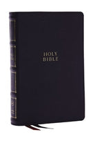 Cover image for KJV Holy Bible: Compact Bible with 43,000 Center-Column Cross References, Black Genuine Leather, Red Letter, Comfort Print: King James Version, isbn: 9781400333189