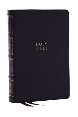 Cover image for KJV Holy Bible: Compact Bible with 43,000 Center-Column Cross References, Black Genuine Leather, Red Letter, Comfort Print: King James Version, isbn: 9781400333189