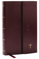 Cover image for NKJV Compact Paragraph-Style Bible W/ 43,000 Cross References, Burgundy Leatherflex W/ Magnetic Flap, Red Letter, Comfort Print: Holy Bible, New King James Version, isbn: 9781400333332
