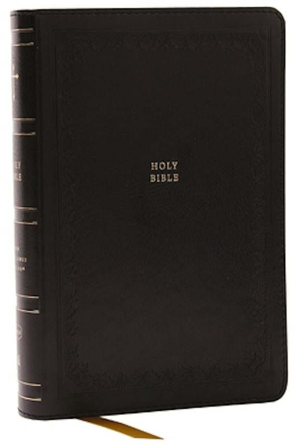 Cover image for NKJV Compact Paragraph-Style Bible W/ 43,000 Cross References, Black Leathersoft, Red Letter, Comfort Print: Holy Bible, New King James Version, isbn: 9781400333356