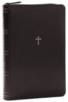 Cover image for NKJV Compact Paragraph-Style Bible W/ 43,000 Cross References, Black Leathersoft with Zipper, Red Letter, Comfort Print: Holy Bible, New King James Version, isbn: 9781400333387