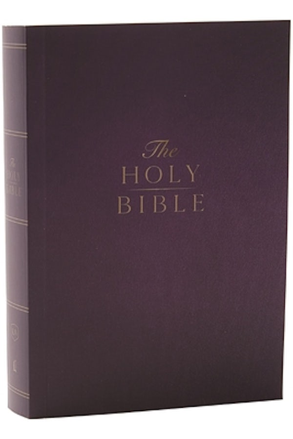 Cover image for KJV Holy Bible: Compact with 43,000 Cross References, Purple Softcover, Red Letter, Comfort Print: King James Version, isbn: 9781400333400