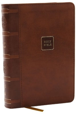 Cover image for KJV Holy Bible: Compact with 43,000 Cross References, Brown Leathersoft, Red Letter, Comfort Print: King James Version, isbn: 9781400333462