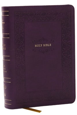 Cover image for KJV Holy Bible: Compact with 43,000 Cross References, Purple Leathersoft, Red Letter, Comfort Print: King James Version, isbn: 9781400333479