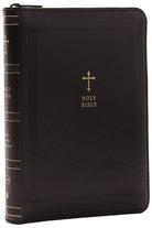 Cover image for KJV Holy Bible: Compact with 43,000 Cross References, Black Leathersoft with Zipper, Red Letter, Comfort Print: King James Version, isbn: 9781400333486