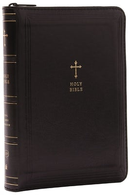 Cover image for KJV Holy Bible: Compact with 43,000 Cross References, Black Leathersoft with Zipper, Red Letter, Comfort Print: King James Version, isbn: 9781400333486