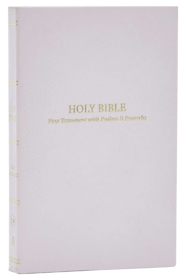 Cover image for KJV Holy Bible: Pocket New Testament with Psalms and Proverbs, White Softcover, Red Letter, Comfort Print: King James Version, isbn: 9781400334827