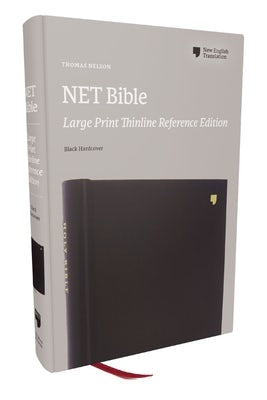 Cover image for Net Bible, Large Print Thinline with Cross References, Hardcover, Comfort Print, isbn: 9781400334865