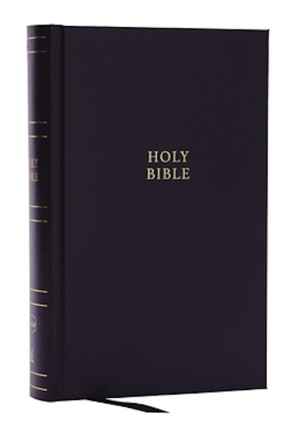 Cover image for Nkjv, Single-Column Reference Bible, Verse-By-Verse, Hardcover, Red Letter, Comfort Print, isbn: 9781400335190