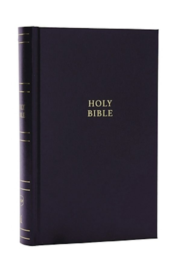 Cover image for NKJV Personal Size Large Print Bible with 43,000 Cross References, Black Hardcover, Red Letter, Comfort Print, isbn: 9781400335381