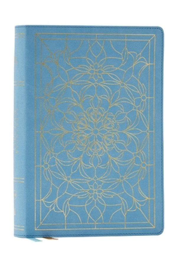 Cover image for Alexander MacLaren Study Bible: Encouragement and Insights for a Christ-Centered Life (Nkjv, Blue Leathersoft, Comfort Print, Thumb Indexed), isbn: 9781400335954
