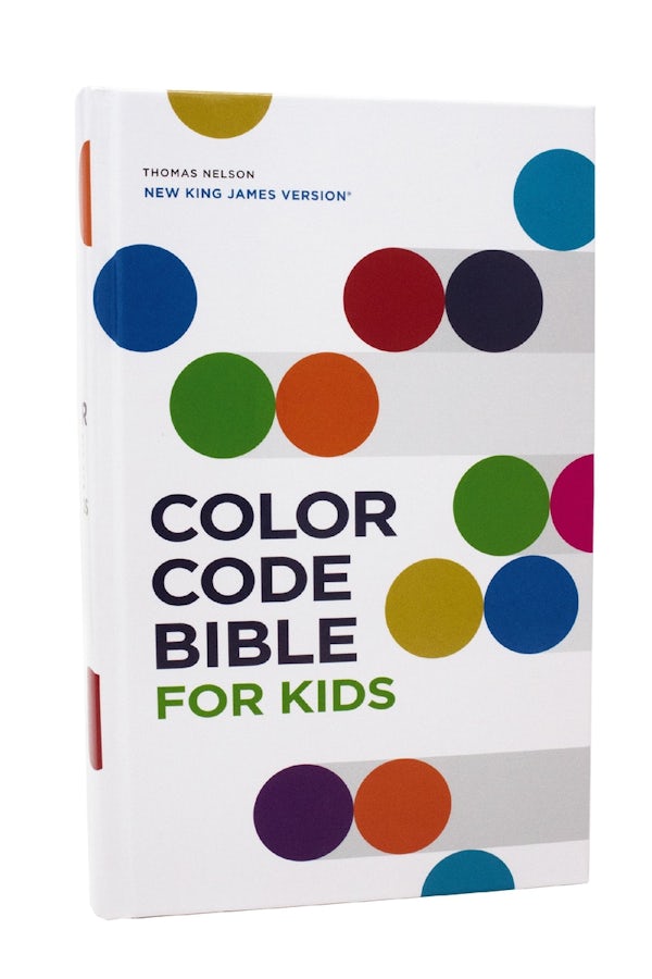 Cover image for Nkjv, Color Code Bible for Kids, Hardcover, Comfort Print, isbn: 9781400335992